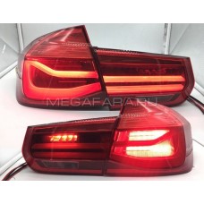 Задние фонари БМВ 3 серии 2012-2017 F30 V1 type Красные (комплект)