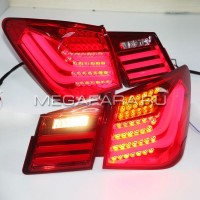 Задние фонари Шевроле Круз V7 type [Комплект Л+П; Светодиодные; Красные]