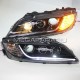 Передние фары Мазда 6 2004-2011 V4 type [Комплект Л+П; LED ходовые огни; электрокорректор; биксеноновая линза]