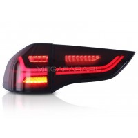 Задние фонари Мицубиси Паджеро Спорт 2010-2014 [ТЕМНО КРАСНЫЕ] V5 type