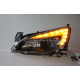 Передние фары Опель Астра J V3 type [Комплект Л+П; ходовые огни; FULL LED; электрокорректор]