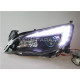 Передние фары Опель Астра J V3 type [Комплект Л+П; ходовые огни; FULL LED; электрокорректор]