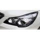 Передние светодиодные фары Субару Аутбек 2010-2013 V1 type [Комплект Л+П; ходовые огни; биксеноновая линза]