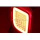 Светодиодные вставки в задний бампер Тойота Хайлендер XU50 LED Bumper V1 type / LED катафоты Хайлендер LED Bumper V1 type