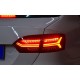 Задние фонари Джетта 6 2011-2013 V7 type [Комплект Л+П; Полностью светодиодные; динамичный поворотник; Темно красные]