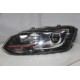 Передние фары Фольксваген Поло GTI 2010-2019 V8 type [Комплект Л+П; яркие ходовые огни; светодиодные; биксеноновая линза]