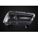 Передние фары Dodge Charger 2010-2014 V1 type [Комплект Л+П; ходовые огни; биксеноновая линза]
