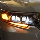 Передние фары Тойота Ленд Крузер Прадо 150 2017-2019 V9 Type [Комплект Л+П; Светодиодные линзы; яркие ходовые огни]