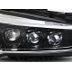 Передние фары БМВ Х1 F48 2015-2019 V8 type [Комплект Л+П; ходовые огни; полностью светодиодные; электрокорректор]