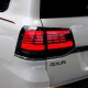 Задние фонари Тойота Ленд Крузер 200 2015-2020 V9 type [Комплект Л+П; светодиодные; динамичный поворотник]