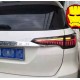 Задние фонари Тойота Фортунер 2017-2020 V5 type КРАСНЫЕ [Комплект Л+П; светодиодные; бегущий поворотник]