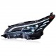 Передние светодиодные фары Тойота Фортунер 2016-2020 V1 type [Комплект Л+П; ходовые огни; FULL LED]