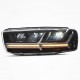 Передние фары Шевроле Каптива 2011-2015 V2 type [Комплект Л+П; ходовые огни; FULL LED; электрокорректор; светодиодный поворотник]
