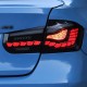 Задние фонари БМВ 3 серии 2012-2017 F30 F31 V7 type [Комплект Л+П; Светодиодные; Динамичный поворотник]