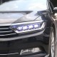 Передние фары Пассат Б8 2016-2020 V6 Type [Комплект Л+П; яркие светодиодные ходовые огни; светодиодный поворотник; электрокорректор; FULL LED]