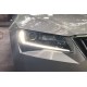 Передние светодиодные фары Шкода Суперб 3 2016-2020 V2 type [Комплект Л+П; яркие ходовые огни; светодиодный поворотник; электрокорректор; FULL LED]