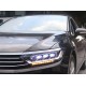 Передние фары Пассат Б8 2016-2020 V6 Type [Комплект Л+П; яркие светодиодные ходовые огни; светодиодный поворотник; электрокорректор; FULL LED]