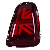 Задние фонари Мини Купер R56 Union Jack 2007-2013 V1 type КРАСНЫЕ [Комплект Л+П; Светодиодные]