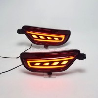 Светодиодные вставки в задний бампер Мазда СХ-5 2018-2021 V15 Type Светодиодные вставки в задний бампер Мазда СХ-5 2018-2021 V15 Type