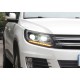 Передние фары VW Тигуан 2011-2016 V8 type [ТИГУАН 1 - рестайлинг; Комплект Л+П; ДХО; FULL LED; электрокорректор; динамичный поворотник]