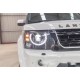 Передние фары Land Rover Discovery 4 2010-2017 V2 type [Комплект Л+П; ходовые огни; электрокорректор; FULL LED]