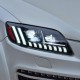 Передние светодиодные фары Ауди Q7 2006-2014 V6 type для AFS фар [Комплект Л+П; ходовые огни; FULL LED]