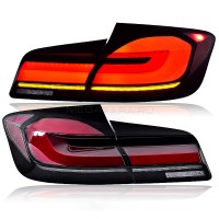 Задние фонари БМВ 5 F10 2010 - 2016 V5 type [Комплект Л+П; Светодиодные; Динамичный поворотник]
