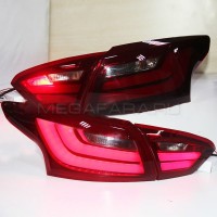 Задние фонари Форд Фокус 3 Седан V2 type [КРАСНЫЕ; Комплект Л+П; светодиодные]