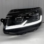 Передние фары Фольксваген T6 2015-2019 V1 Type  [Комплект Л+П; ходовые огни; FULL LED]