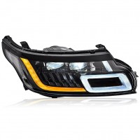 Передние фары Range Rover SPORT 2014-2017 V2 type [Комплект Л+П; ходовые огни; FULL LED]