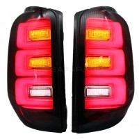 Задние фонари Мицубиси L200 Triton 2006 - 2015 V1 type [Комплект Л+П; Светодиодные; Динамичный поворотник]
