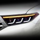 Передние светодиодные фары Тойота Хайлендер 2011-2013 V14 type