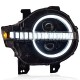 Передние светодиодные фары Танк 300 2022-2025 V1 type [Комплект Л+П; ходовые огни; FULL LED]