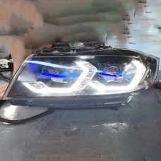 Передние фары БМВ 3 E90/E91 2005-2014 V4 type [Комплект Л+П; яркие ходовые огни; FULL LED]
