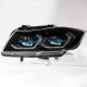 Передние фары БМВ 3 E90/E91 2005-2014 V4 type [Комплект Л+П; яркие ходовые огни; FULL LED]