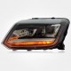 Передние фары VW Амарок 2010 - 2022 V2 type [Комплект Л+П; ходовые огни; FULL LED]
