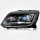 Передние фары VW Амарок 2010 - 2022 V2 type [Комплект Л+П; ходовые огни; FULL LED]