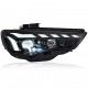 Передние фары Ауди А3 2013-2017 V1 type [Комплект Л+П; FULL LED; Яркие ходовые огни; динамичный поворотник]