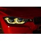 Передние фары БМВ 3 серии F30 2011-2019 V3 type [Комплект Л+П; яркие ходовые огни; FULL LED]