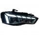 Передние фары Ауди А5 2012-2016 V1 type [Комплект Л+П; FULL LED; Яркие ходовые огни; динамичный поворотник]