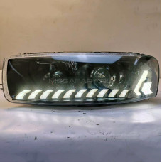 Передние фары Шевроле Каптива 2011-2015 V3 type [Комплект Л+П; ходовые огни; FULL LED; электрокорректор; светодиодный поворотник]