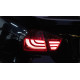 Задние фонари БМВ 3 серии E90 2005-2008 V4 type [Комплект Л+П; ТЕМНО-КРАСНЫЕ; Светодиодные]