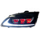 Передние фары Форд Фокус 2 2005-2008 V1 type [Комплект Л+П; ЯРКИЕ ходовые огни; ПОЛНОСТЬЮ СВЕТОДИОДНЫЕ]
