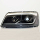 Передние фары Фольксваген T5 2003-2009 V2 Type  [Комплект Л+П; ходовые огни; FULL LED]