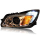 Передние фары Опель Инсигния 2008-2013 V4 Type [Комплект Л+П; Ходовые огни; Биксеноновая линза]