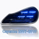 Передние фары Порше Кайен 957 2007-2010 V6 type [Комплект Л+П; ходовые огни; FULL LED]