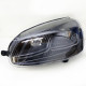 Передние фары Гольф 5 / Джетта 5 2003-2008 V1 type [Комплект Л+П; ходовые огни; би LED линза; электрокорректор; светодиодный поворотник]