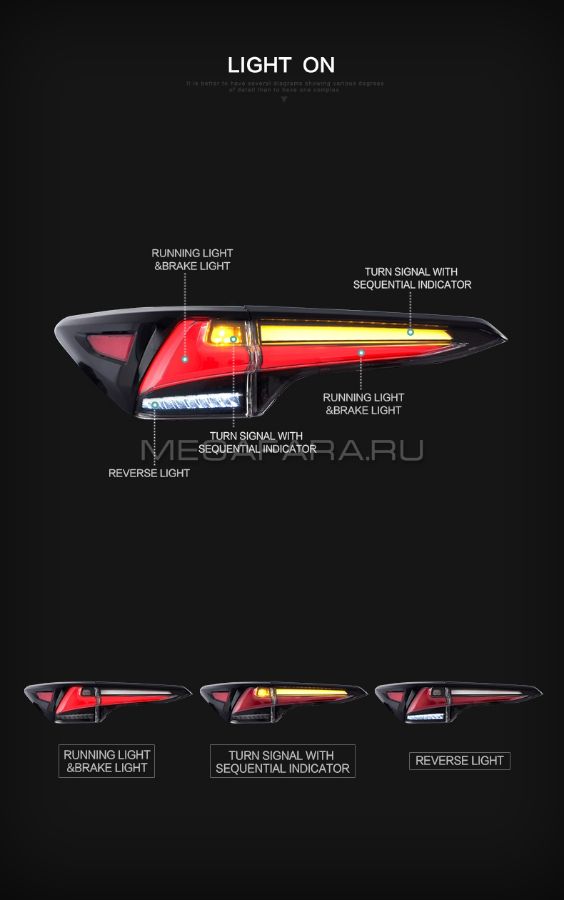 Задние фонари Тойота Фортунер 2017-2020 V1 type  [Комплект Л+П; светодиодные; бегущий поворотник]