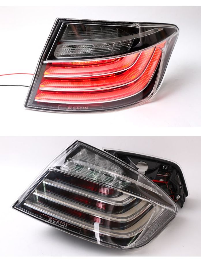 Задние фонари БМВ 5 серии 2010-2013 BMW F10 F18 520 525 530 535i LED Chrome Housing DB / Задняя опти
