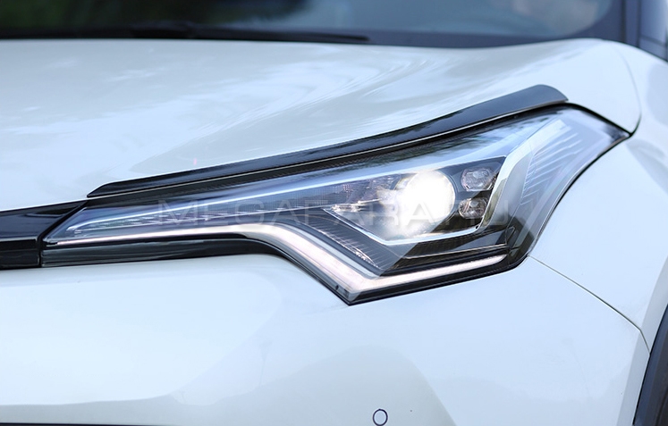 Передние светодиодные фары Тойота C-HR 2018-2020 V1 type [Комплект Л+П; ходовые огни; FULL LED]